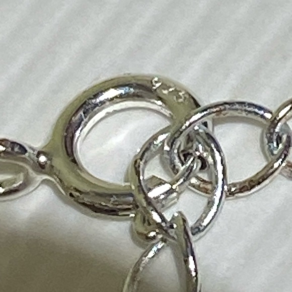 925 Sterling Silver OWL 🦉 Anklet !!!! - Picture 3 of 7